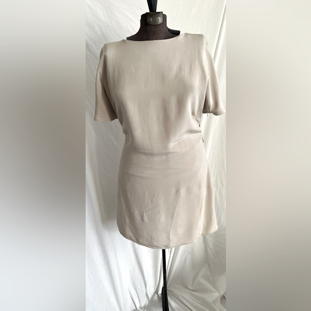 Sheri bodell 100% silk dress- Size L